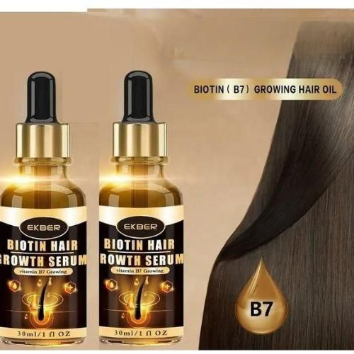 Herbal Biotin Anti Hair Loss Boosting Hair Growth Serum 30ML (Pack of 2) Roposo Clout