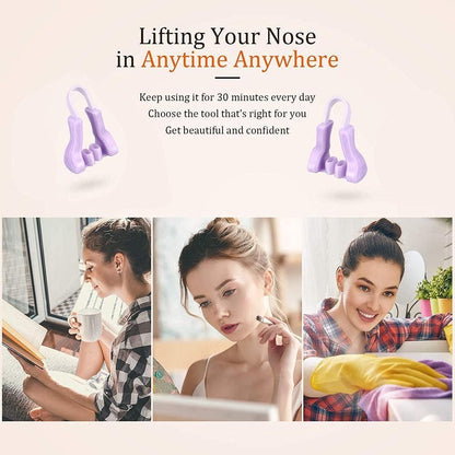 Silicone Nose Shaper Clip, Nose Corrector Device Nose Bridge Straightener Corrector