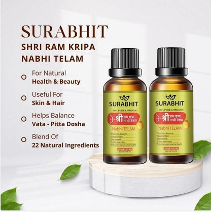 Surabhit Ayurvedic Ramban Multi-Benefit Nabhi Oil 30 ML