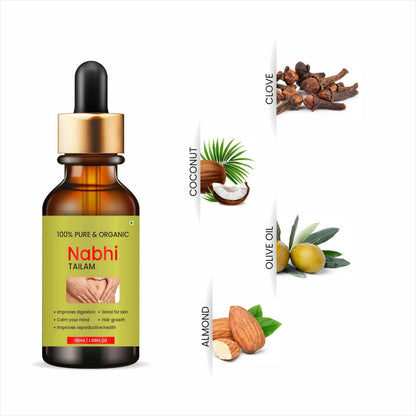 Nabhi Touch Ayurvedic Relief Oil For Belly (Pack of 2) Roposo Clout