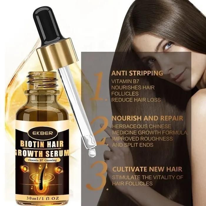 Herbal Biotin Anti Hair Loss Boosting Hair Growth Serum 30ML (Pack of 2) Roposo Clout