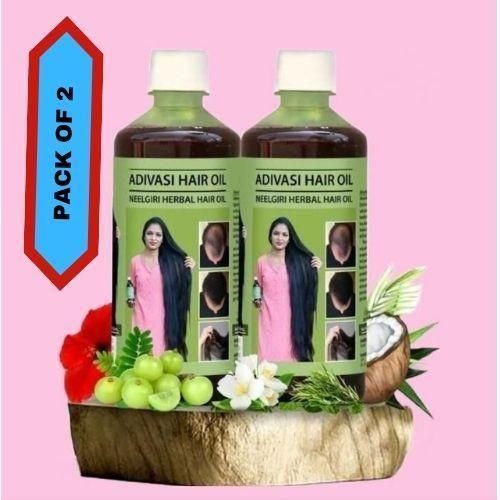 Adivasi Herbal Hair Oil 125ML (Pack of 2) Roposo Clout