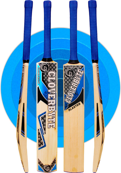 CLOVERBYTE Blaster Sports Kashmiri Willow Wooden Bat With Cover Kashmir Willow Bat (800-1200 kg)