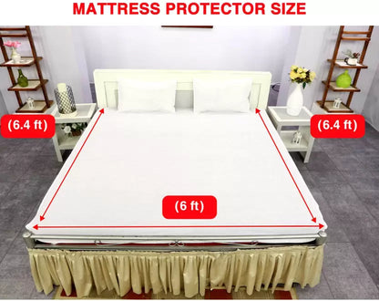 luxury queen Fitted Double Size Waterproof Mattress Cover