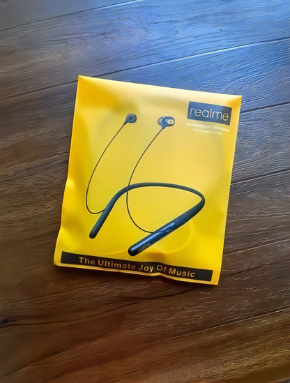 Realme Buds 7 Neckband Dual Pairing Bluetooth Wireless in Ear Earphones with Mic