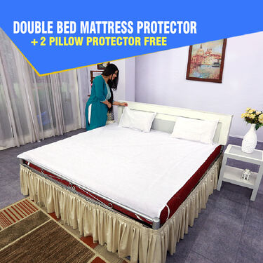 luxury queen Fitted Double Size Waterproof Mattress Cover