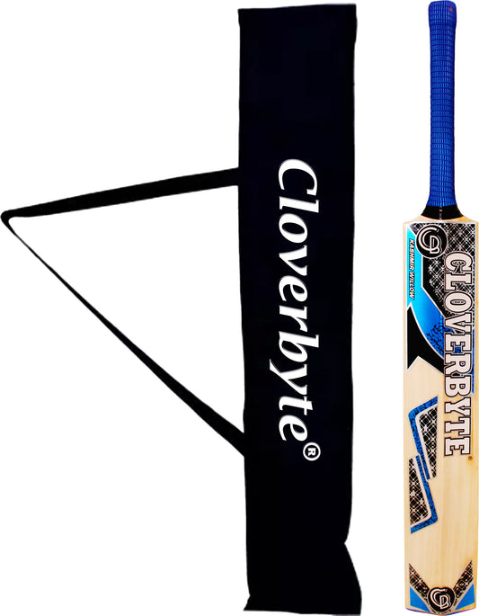 CLOVERBYTE Blaster Sports Kashmiri Willow Wooden Bat With Cover Kashmir Willow Bat (800-1200 kg)