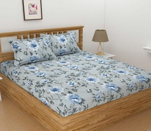 All Around Double Bed Elastic Fitted Bedsheet