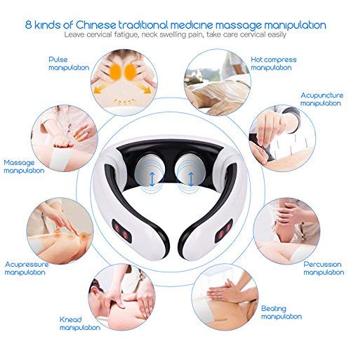 Electric Neck Massager, Electric Pulse Magnetic Neck Massager