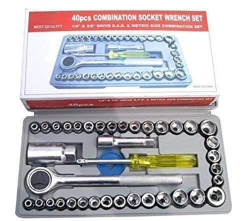 Screwdriver Tool Kit-Multipurpose 40 in 1 Screwdriver Socket Set and Bit Tool Kit Set Roposo Clout