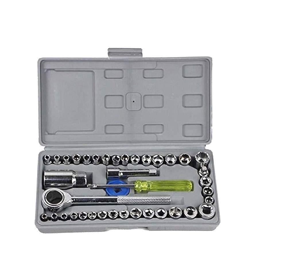 Screwdriver Tool Kit-Multipurpose 40 in 1 Screwdriver Socket Set and Bit Tool Kit Set Roposo Clout