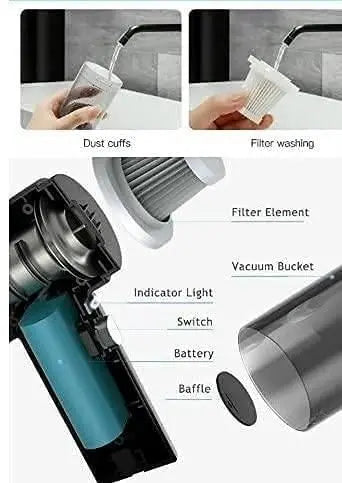 Portable Air Duster Wireless Vacuum Cleaner Roposo Clout